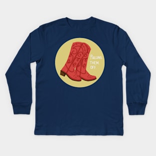HIMYM MOMENTS | TED BOOTS Kids Long Sleeve T-Shirt